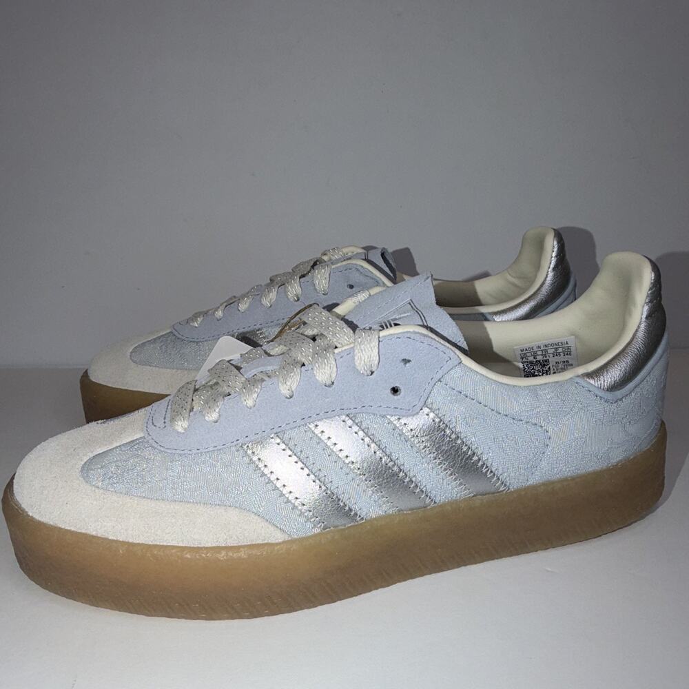Adidas Sambae Liberty London Women's Low Top Lace-Up Canvas Sneakers IH1967